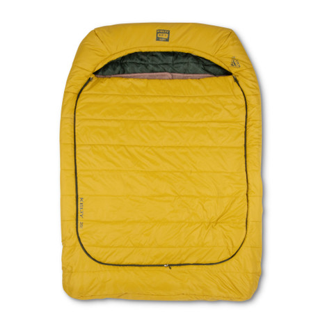 Olive Oil / Gamescape - Kelty Tru.Comfort Doublewide 20, shown fully closed