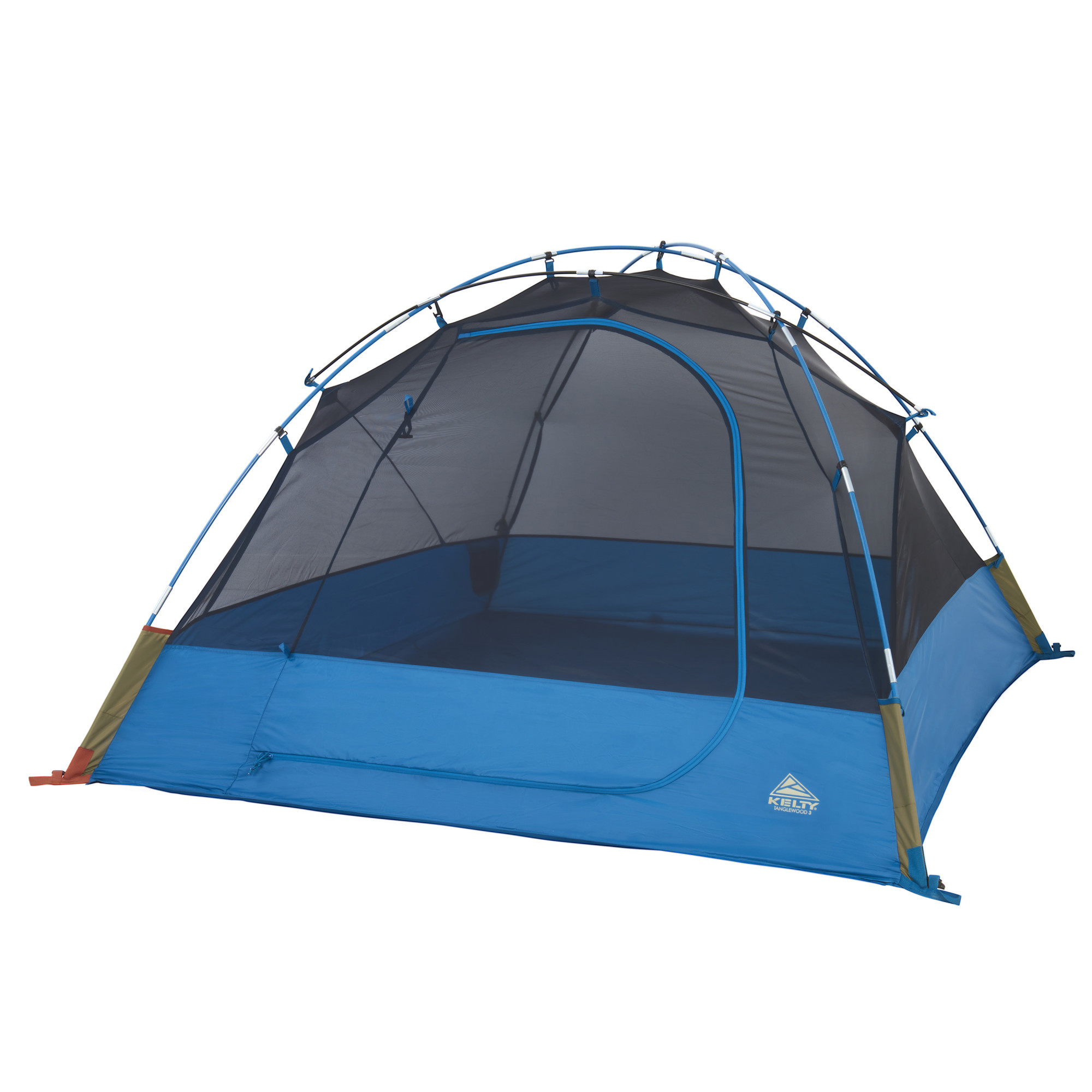 Kelty Tanglewood 3 tent, front view, no fly